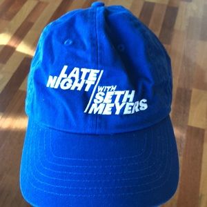 Late night with Seth Meyers baseball cap